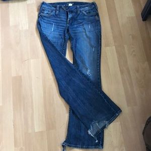 Silver Bootcut Jeans